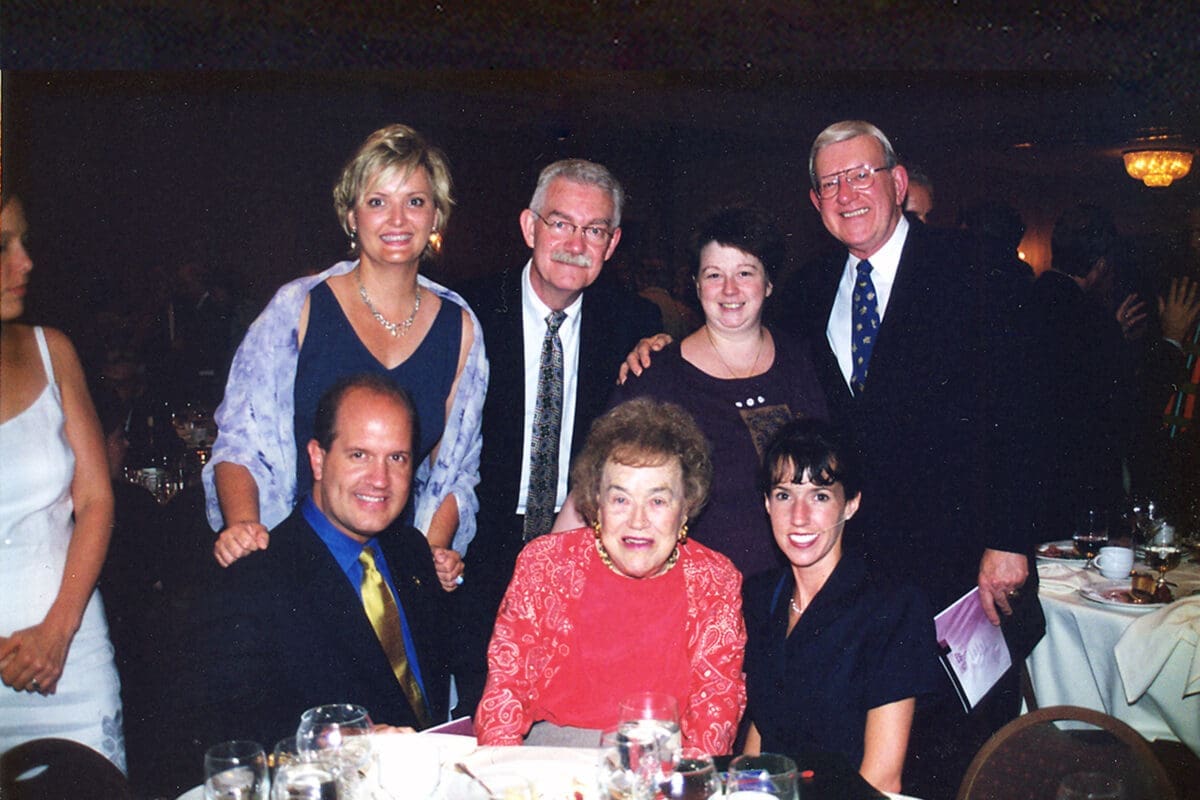 Jamie Estes and Julia Child