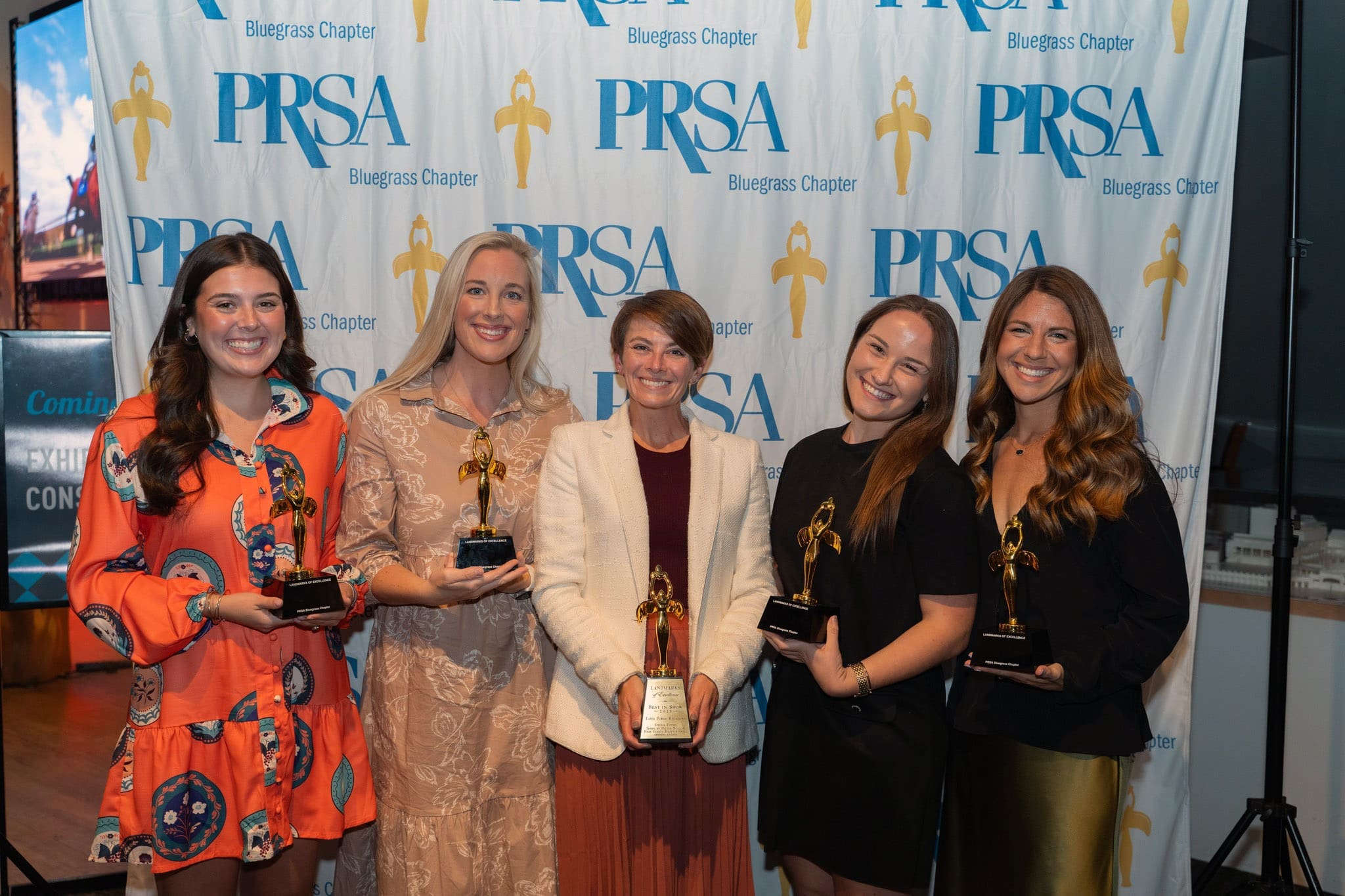 EPR accepting PRSA Awards 2025